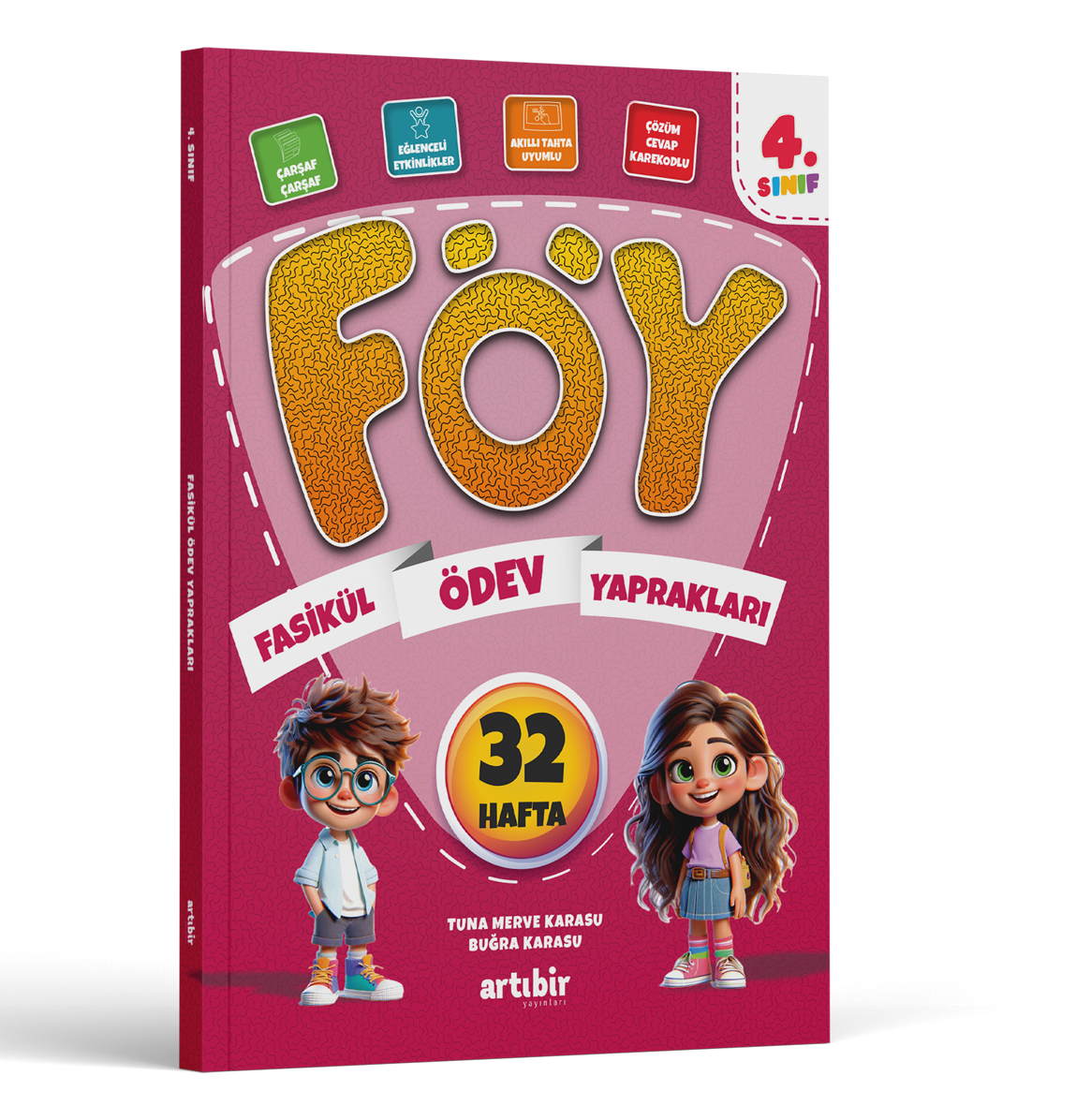 Artı Bir Yayınları - 4. Sınıf (FÖY) Fasikül Ödev Yaprakları