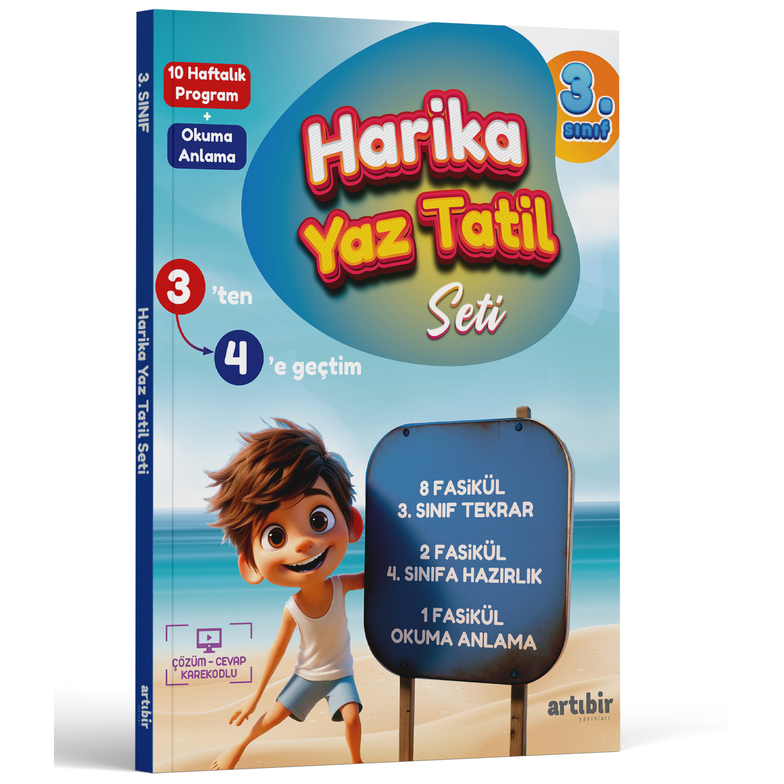 Artı Bir Yayınları - 3. Sınıf Harika Yaz Tatili