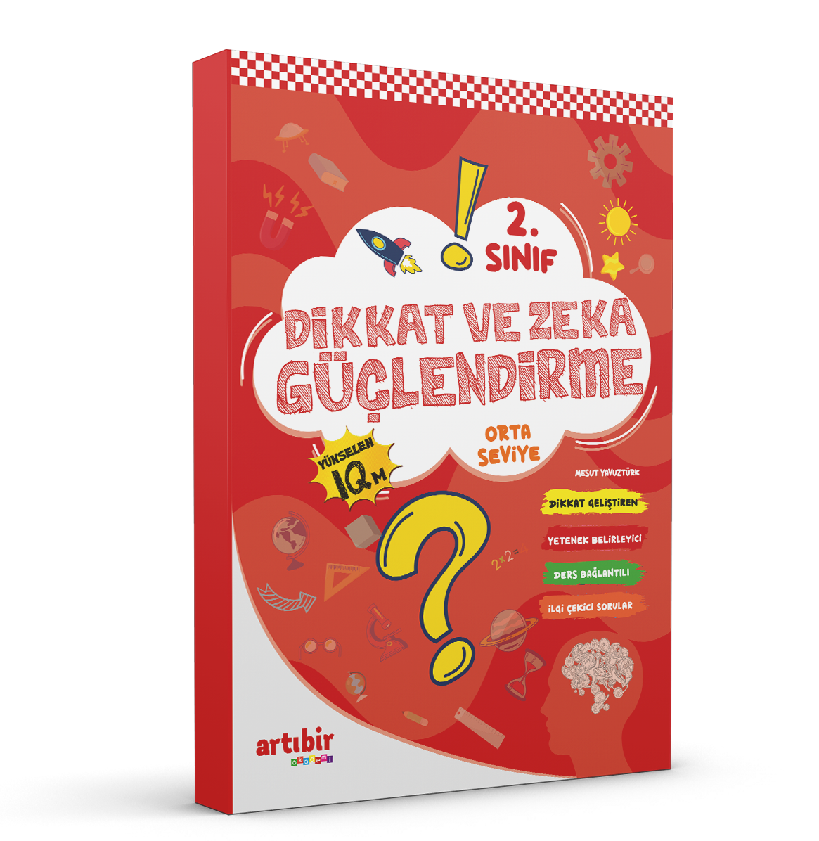 Artı Bir Yayınları - 2. Sınıf Dikkat ve Zeka Güçlendirme Orta Seviye
