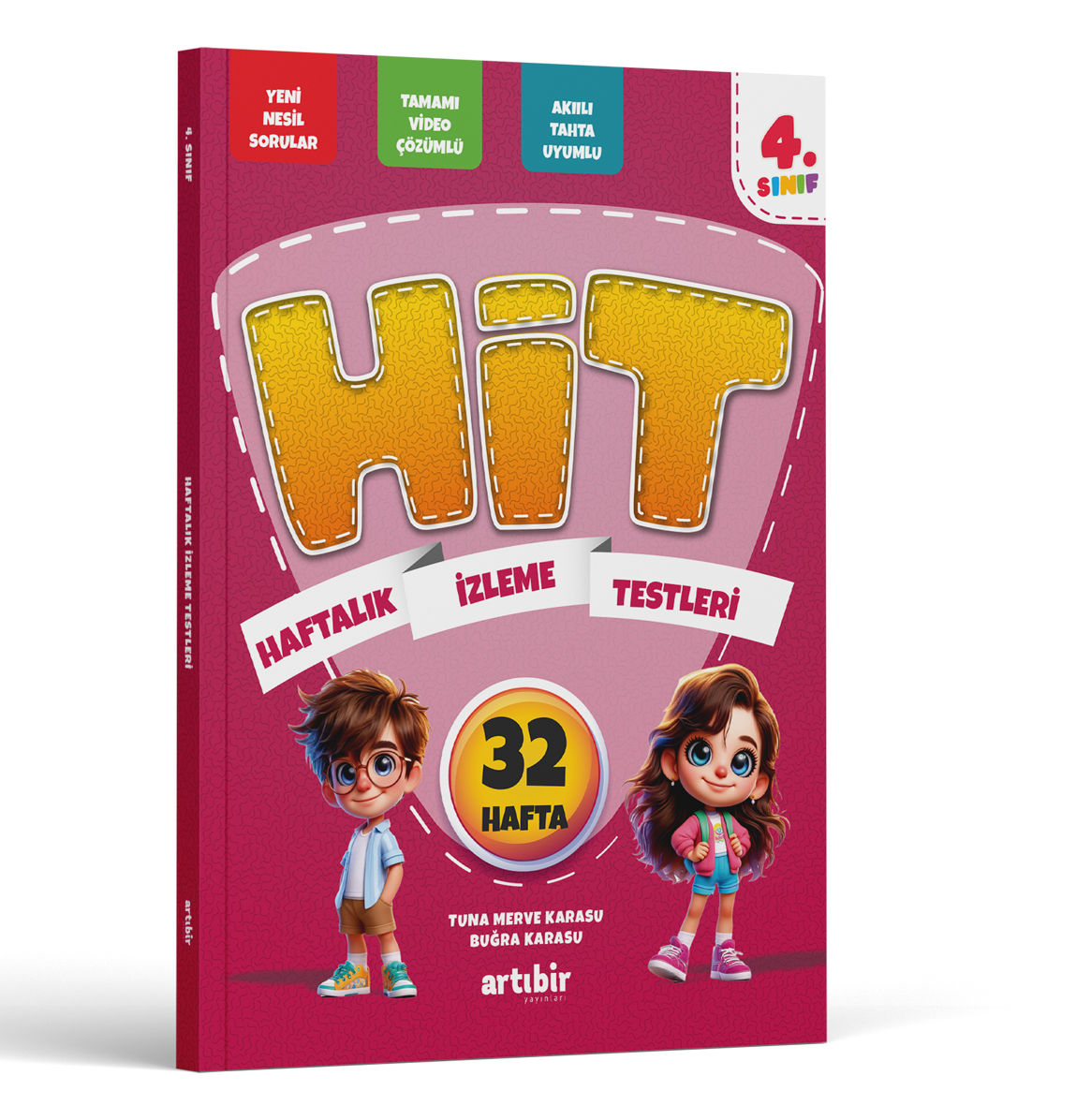 Artı Bir Yayınları - 4. Sınıf (Hit) Haftalık İzleme Testleri