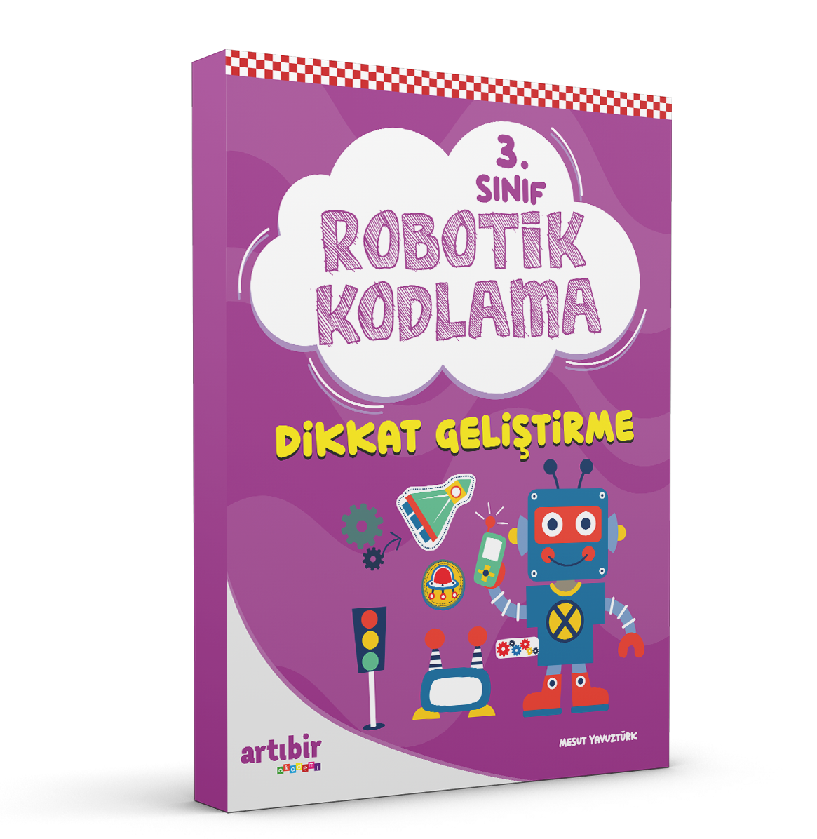 Artı Bir Yayınları - 3. Sınıf Robotik Kodlama (Dikkat Geliştirme)