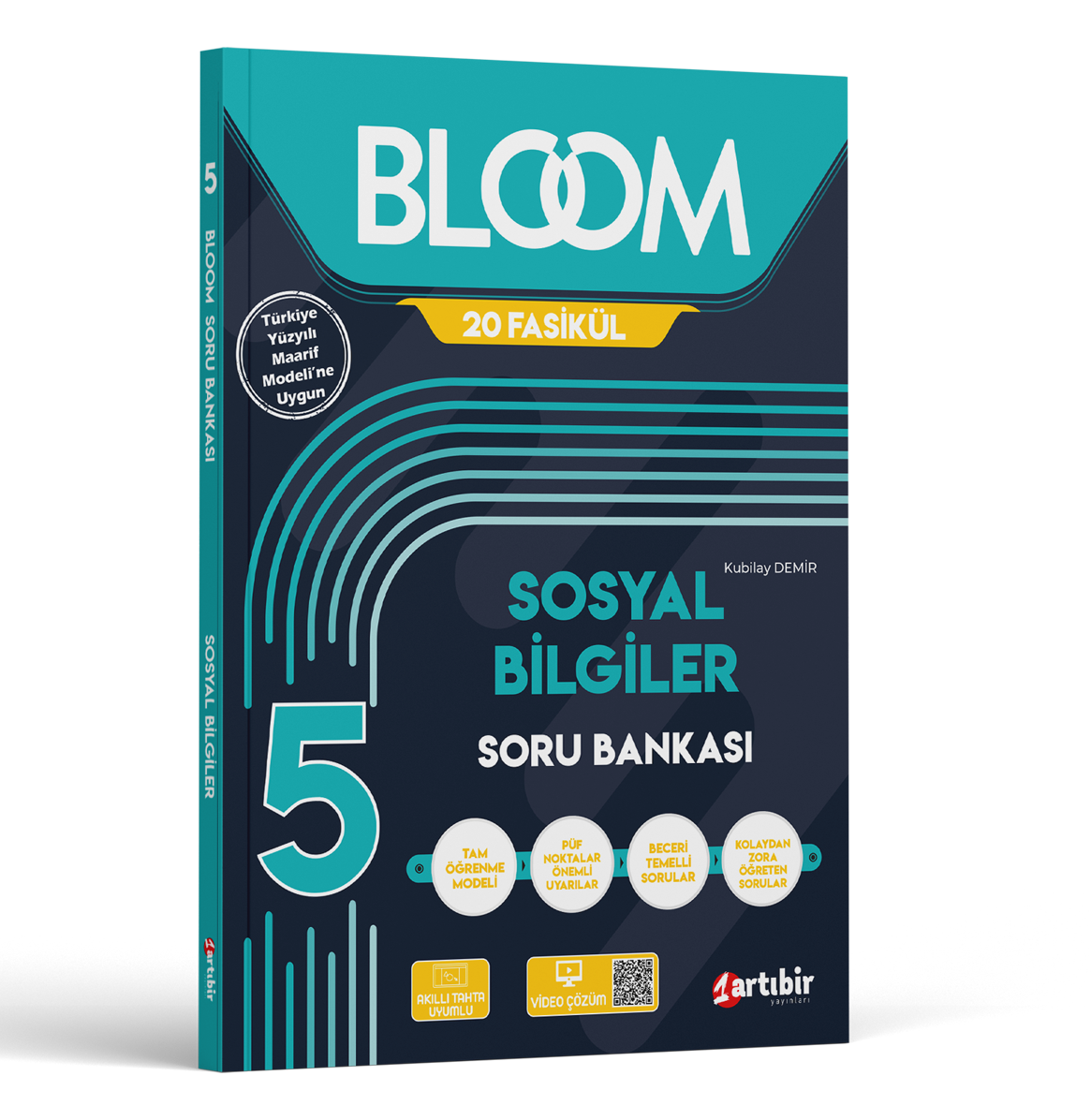 Artı Bir Yayınları - 5. Sınıf Bloom Sosyal Bilgiler Fasikül Soru Bankası (Türkiye Yüzyılı Maarif Modeline Uygun) 2025