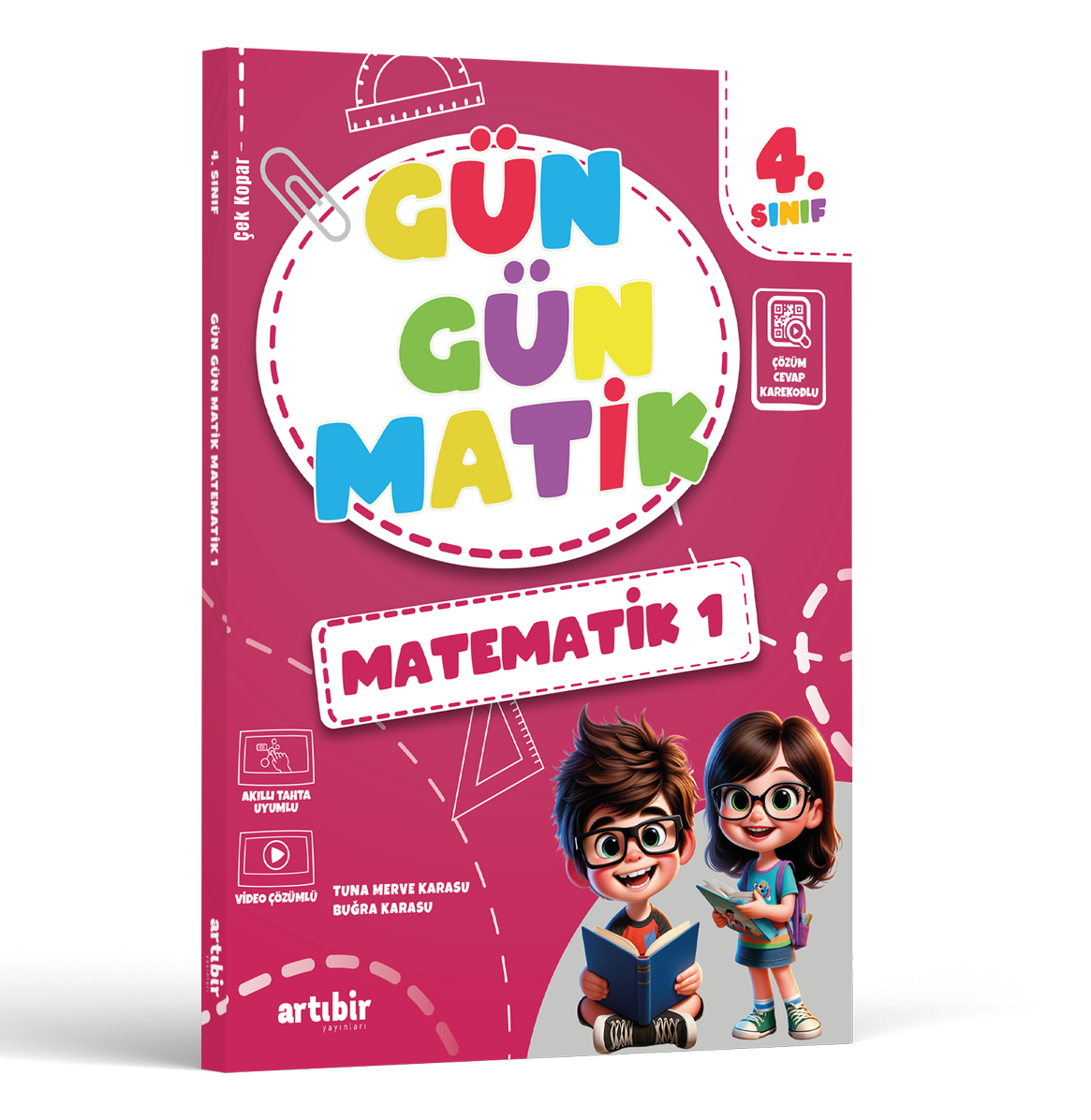 Artı Bir Yayınları - 4. Sınıf Gün Gün Matik Matematik 1. Kitap