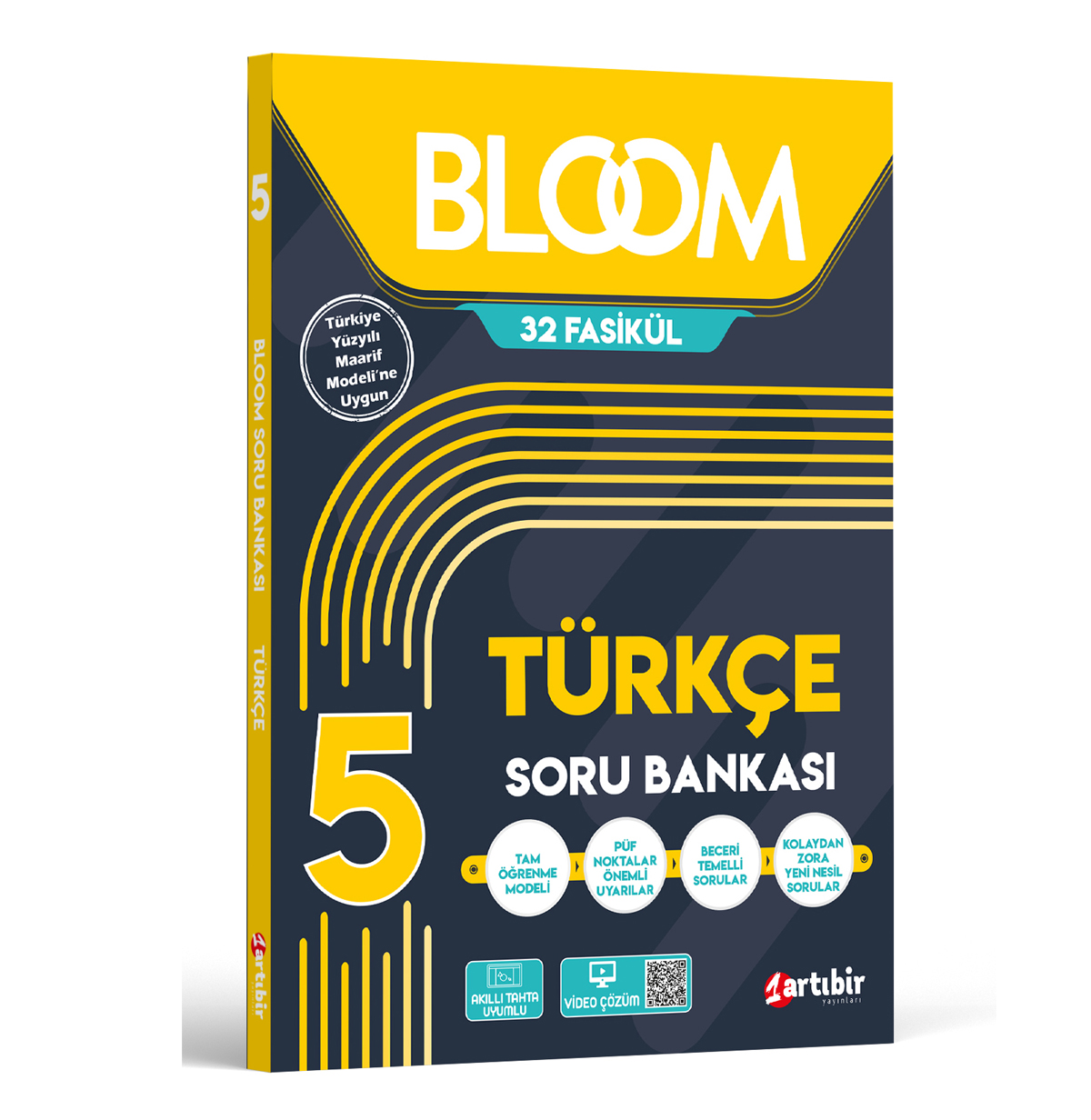 Artı Bir Yayınları - 5. Sınıf Bloom Türkçe Fasikül Soru Bankası (Türkiye Yüzyılı Maarif Modeline Uygun) 2025
