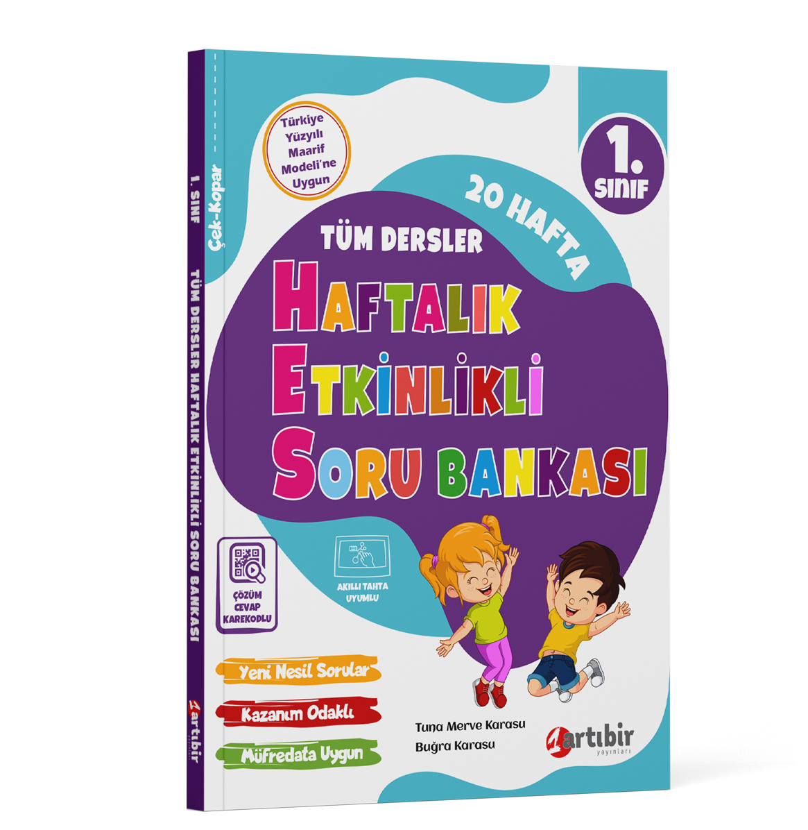 Artı Bir Yayınları - 1. Sınıf Tüm Dersler Haftalık Etkinlikli Soru Bankası