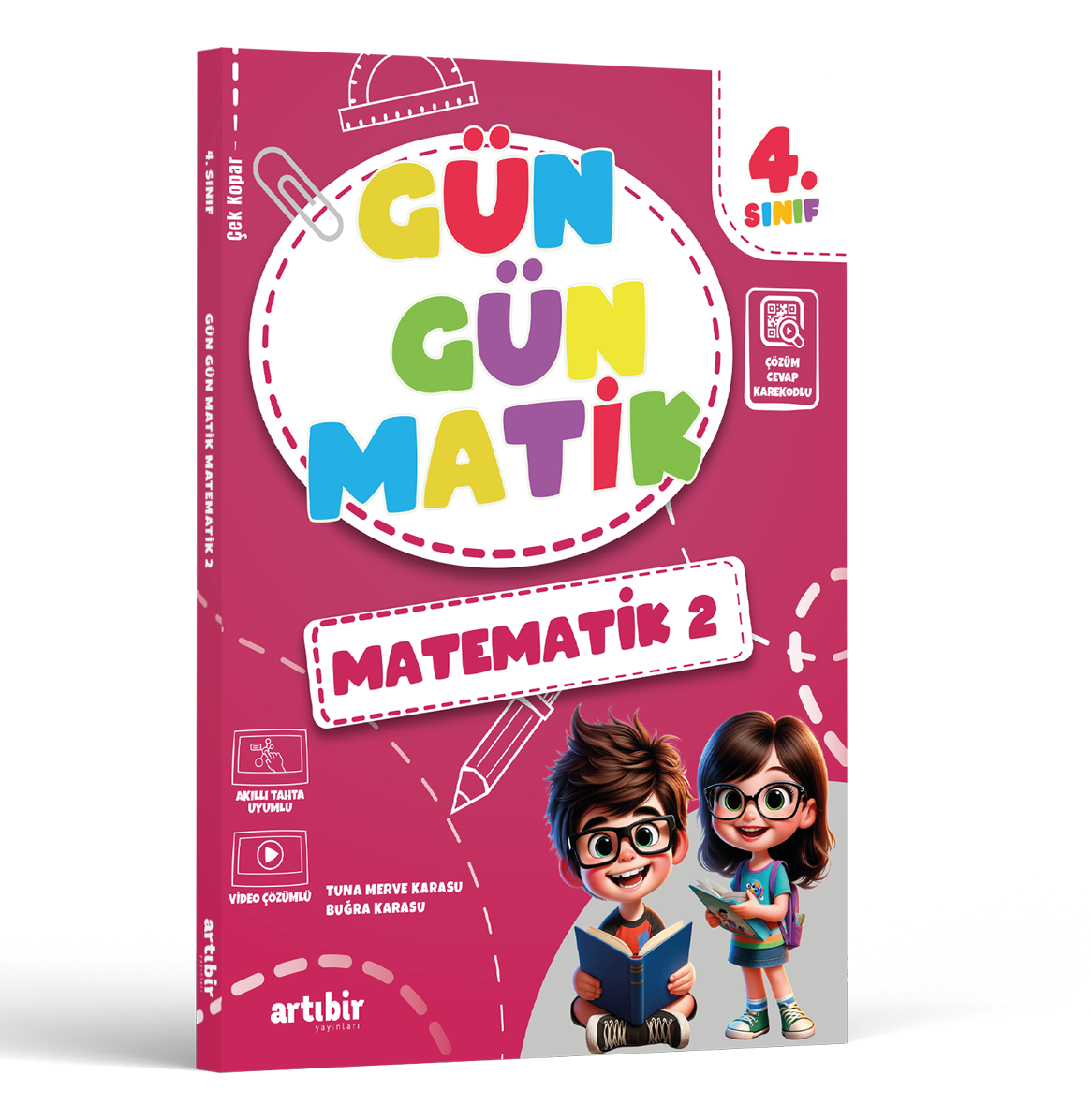 Artı Bir Yayınları - 4. Sınıf Gün Gün Matik Matematik 2. Kitap