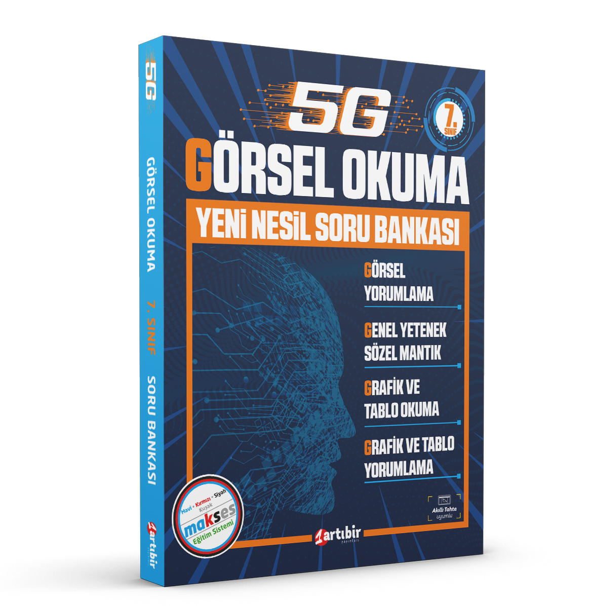 Artı Bir Yayınları - 7. Sınıf 5G Görsel Okuma Yeni Nesil Soru Bankası