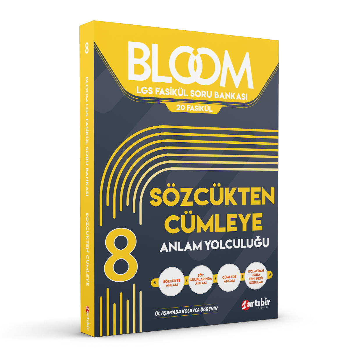 Artı Bir Yayınları - 8. Sınıf Bloom Sözcükten Cümleye Anlam Yolculuğu 